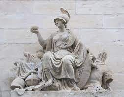 Atena dea della saggezza-IA